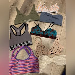 Sports Bra bundle Calvin Klein, free people and more